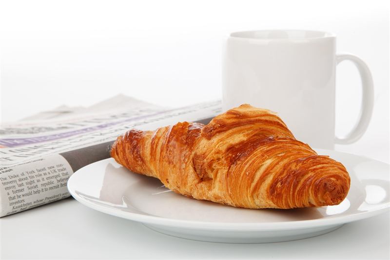 Maślany croissant